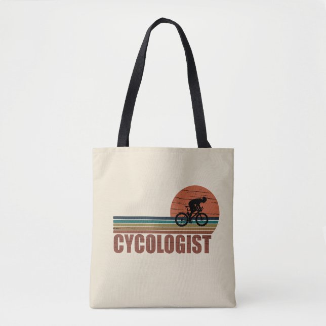 Lustiger Radfahrerruhestand - Vintage Cycologist  (Vorderseite)