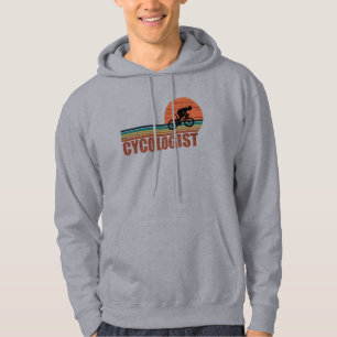 Lustiger Radfahrerruhestand - Vintage Cycologist Hoodie