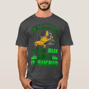 Lustiger Rasenmäher-Bier-Vater Landschaftsbau Gemä T-Shirt