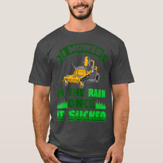 Lustiger Rasenmäher-Bier-Vater Landschaftsbau Gemä T-Shirt