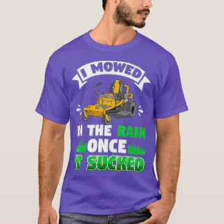 Lustiger Rasenmäher-Bier-Vater Landschaftsbau Gemä T-Shirt