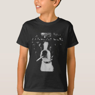 Lustiger rauchender Hund Meme  T-Shirt
