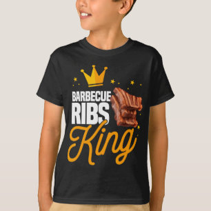 Lustiger Rbecue-Rippen-König-Bbq-Fleisch-Saison-Pa T-Shirt