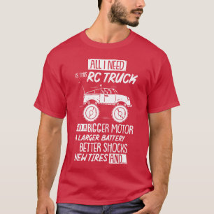 Lustiger RC-Renn-RC-LKW ferngesteuertes RC-Auto S T-Shirt