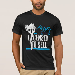 Lustiger Realtor genehmigt, um wirklichen T-Shirt