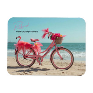 Lustiger Rentner Zertifizierter Flamingo Sammler! Magnet