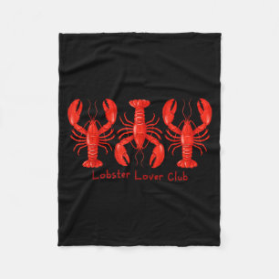Lustiger Retro-Hummer-Liebhaber-Club Lustig Fleecedecke