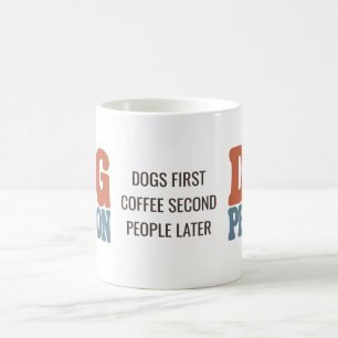 Lustiger Retro-Hundefan Hundebesitzer Hunde Liebha Kaffeetasse