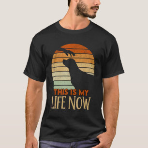 Lustiger Retro Labrador Retriever Hundebesitzer T-Shirt