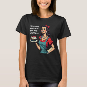 Lustiger Retro sarkastischer Attitude Fucupcakes T T-Shirt