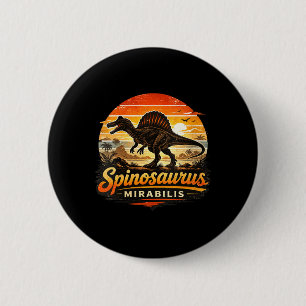 Lustiger Retro-Snosaurus-Dinosaurier für Frauen Sn Button
