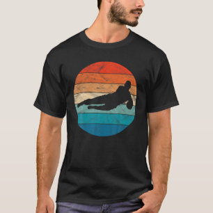 Lustiger Retro-Vintage-Cool-80er-90er-Torhüter T-Shirt