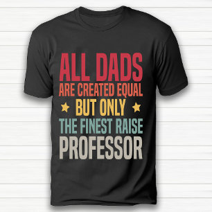 Lustiger Retro-Vintage-Englisch-Professor-Vater Sc T-Shirt