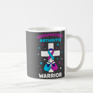 Lustiger Rheumatoid-Krieger Arthritis-Bewusstsein Kaffeetasse