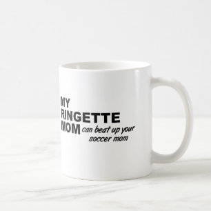 Lustiger Ringette-Mama-Becher Tasse
