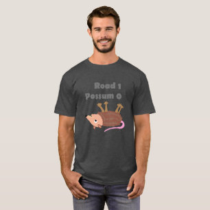 Lustiger Roadkill Opossum-T - Shirt