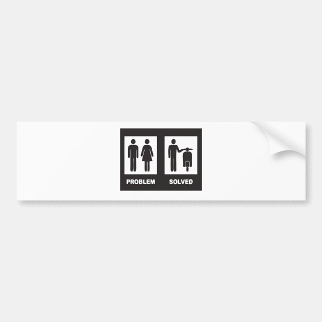 Lustiger Roller Autoaufkleber (Vorne)