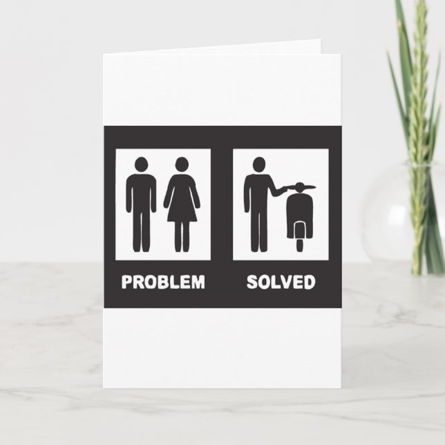 Lustiger Roller Karte (Vorderseite)