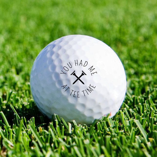 Lustiger Romantischer Golf: Du Hast Mich Bei Der T Golfball (Great for anniversaries, birthdays, Valentine’s Day, or just because.)