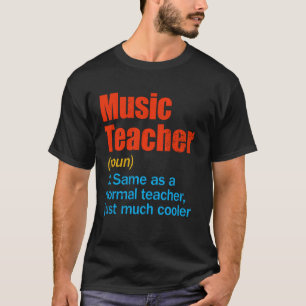 Lustiger Rückkehr zur Schule Erster Tag Musiklehre T-Shirt