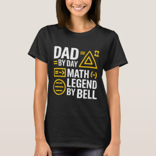 Lustiger Rückkehr zur Schule Mathematikliebhaber A T-Shirt
