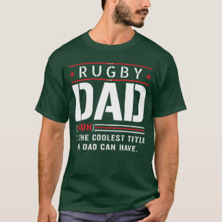 Lustiger Rugby-Vater-Spruch T-Shirt