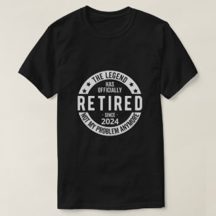 lustiger Ruhestand 2024 T-Shirt