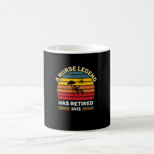 Lustiger Ruhestand 2025 für einen Krankenpfleger f Kaffeetasse