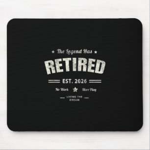 Lustiger Ruhestand 2026 Hallo Ruhe Mama Urlaub Pap Mousepad