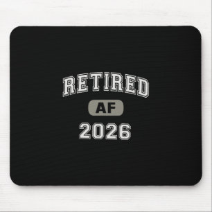 Lustiger Ruhestand AF 2026 Vater Urlaub Vater Urla Mousepad