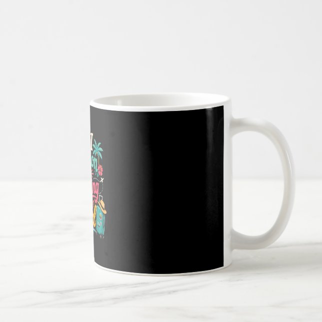 Lustiger Ruhestand bald Reisender Urlaub Kaffeetasse (Rechts)