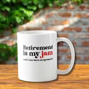 Lustiger Ruhestand ist mein Ding, verbreite es Kaffeetasse