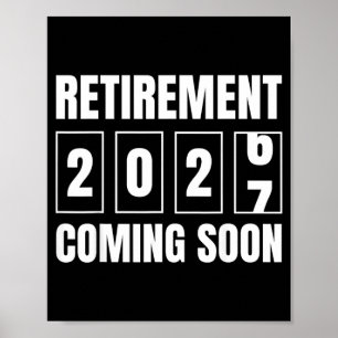 Lustiger Ruhestand Kommt Bald 2027 Ruheständler/in Poster