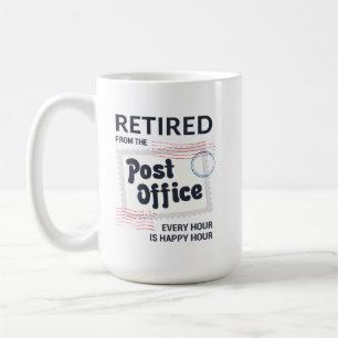 Lustiger Ruhestand Postbote Kaffeetasse