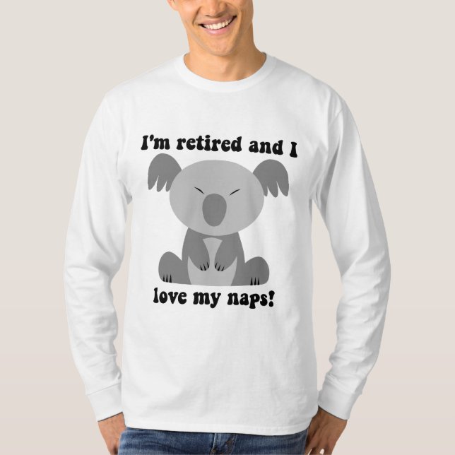 Lustiger Ruhestands-Spaß T-Shirt (Vorderseite)