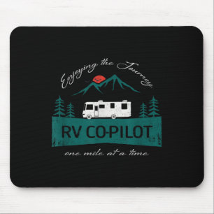 Lustiger RV-Copilot Wohnmobil Camping Mousepad