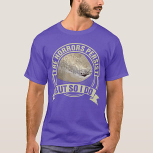Lustiger Sacabambaspis-Fisch-Meme-Horrors bleiben  T-Shirt