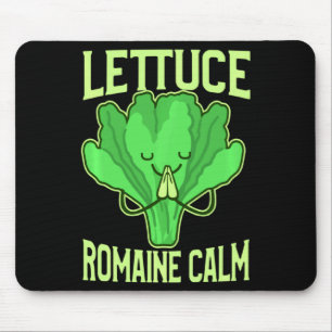 Lustiger Salat Römersalat Ruhige Meditation Yoga Z Mousepad