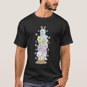 Lustiger Samojede-Hund Osterei Kinder Männer Fraue T-Shirt