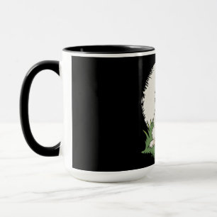 Lustiger Samojede Hund Tasse