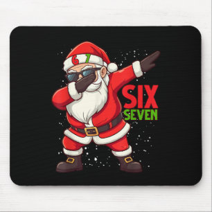 Lustiger Santa Dab Six Seven Weihnachten 67 Meme G Mousepad