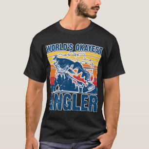 Lustiger sarkastischer Angler Fischer T-Shirt