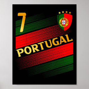 Lustiger Sarkastischer Geschenkeladen Portugal-Fla Poster