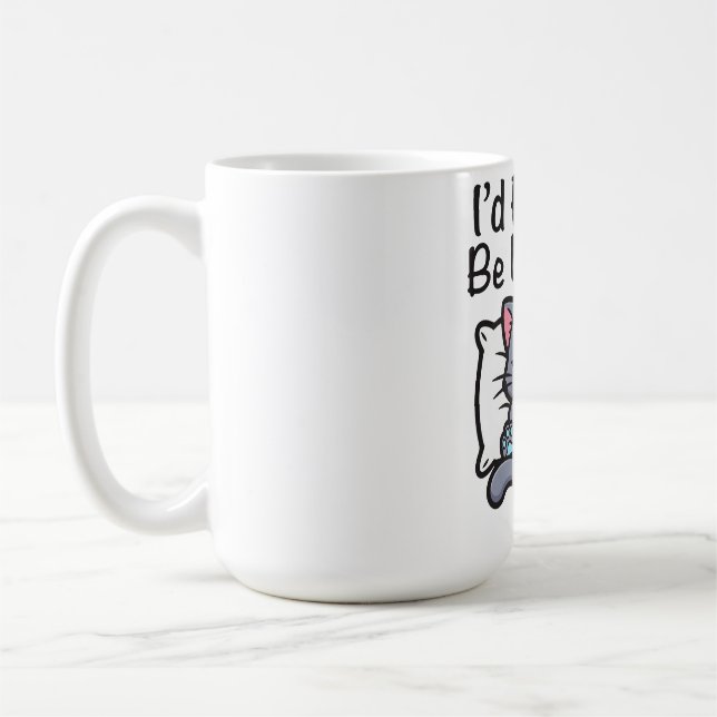 Lustiger sarkastischer Katzenliebhaber Kaffeetasse (Links)