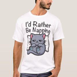 Lustiger sarkastischer Katzenliebhaber T-Shirt