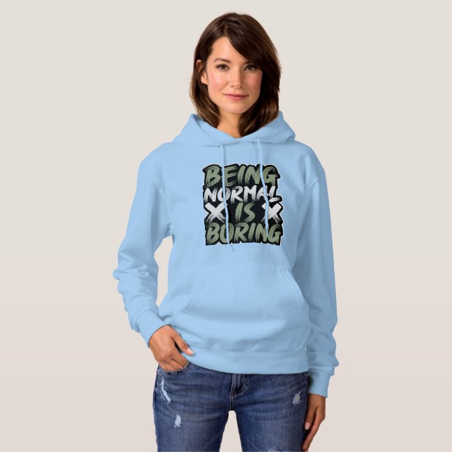 Lustiger sarkastischer Spruch  Hoodie (Vorne ganz)