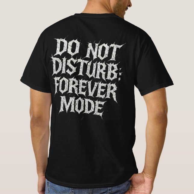 lustiger sarkastischer Spruch T-Shirt (Rückseite)