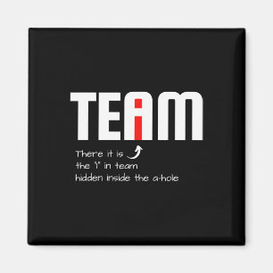 Lustiger sarkastischer Teamkollege Ich habe das I Magnet