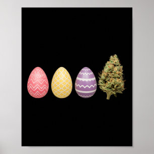 Lustiger Scherz Bunte Ostereier Budenjagd Poster