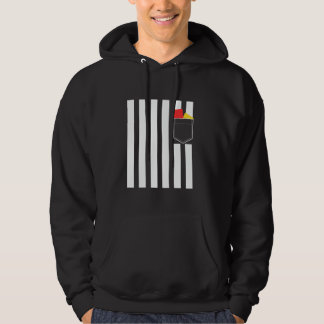 Lustiger Schiedsrichter Fancy Dress Halloween Kost Hoodie
